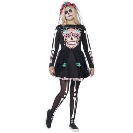 Disfraz de Sweetle Calavera de los Muertos para Mujer Disfraz de Sweetle Calavera de los Muertos para Mujer
