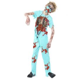 Disfraz de Médico Cirujano Zombie para Niño Disfraz de Médico Cirujano Zombie para Niño
