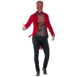 Disfraz de Diablo Rojo del Día de los Muertos Disfraz de Diablo Rojo del Día de los Muertos