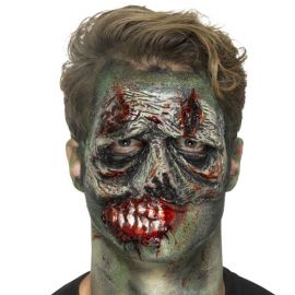 Prótesis de Látex Verde para Zombie Prótesis de Látex Verde para Zombie