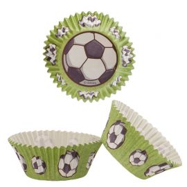 Cápsulas para Cupcake Fútbol 5 cm Cápsulas para Cupcake Fútbol 5 cm