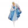 12 Velas de Princesas Cenicienta 7,5 cm 2D