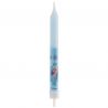 8 Velas forma Palillo Frozen 9 cm