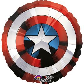 Ballon in Form von Captain Americas Schild Avengers