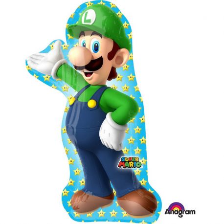 Luftballons in Luigi-Form