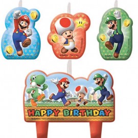 Mario-Bros Geburtstagskerze Mario-Bros Geburtstagskerze