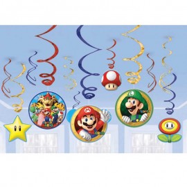 Mario-Bros-Hängedekorationen Mario-Bros-Hängedekorationen