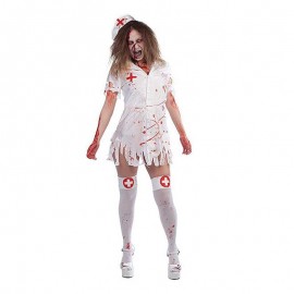 Zombie-Krankenschwester-Kostüm Für Erwachsene Zombie-Krankenschwester-Kostüm Für Erwachsene
