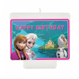 Velas Happy Birthday Frozen Northern Lights Velas Happy Birthday Frozen Northern Lights