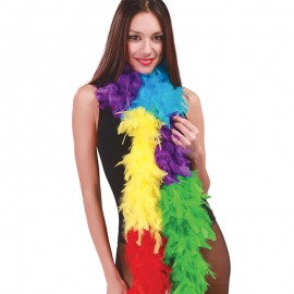 Boa de Plumas Multicolor 180 cm Boa de Plumas Multicolor 180 cm