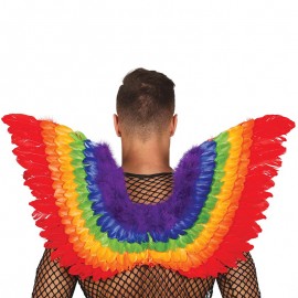 Alas de Plumas Multicolor 80 x 50 cm Alas de Plumas Multicolor 80 x 50 cm