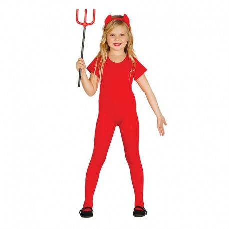 Rotes Bodysuit-Kostüm Für Kinder