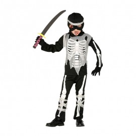 Skelett-Ninja-Kostüm Für Kinder Skelett-Ninja-Kostüm Für Kinder