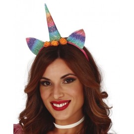 Einhorn-Stirnband Multicolour Einhorn-Stirnband Multicolour