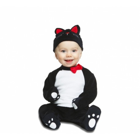 Schwarzes Kätzchenkostüm Für Babys