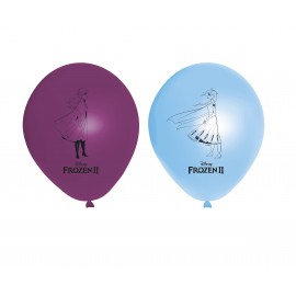 8 Globos de Frozen 28 de Látex 8 Globos de Frozen 28 de Látex