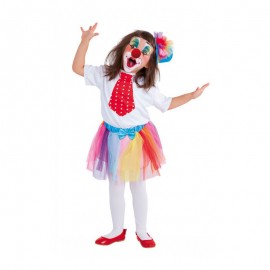 Clown-Mädchenkostüm Für Kinder Clown-Mädchenkostüm Für Kinder