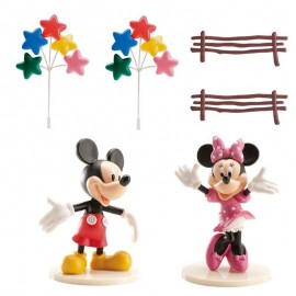 Mickey & Minnie Dekorationsset für Kuchen Mickey & Minnie Dekorationsset für Kuchen