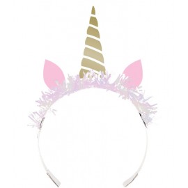 Tiaras Einhorn Folie Gold Tiaras Einhorn Folie Gold