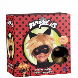 Cat Noir Perücke mit Maske für Kinder Cat Noir Perücke mit Maske für Kinder