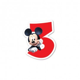 Vela nº3 Mickey Mouse Vela nº3 Mickey Mouse