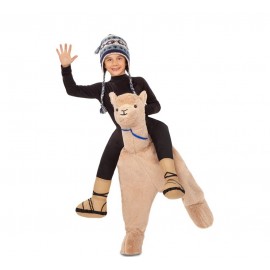 Alpaka-Aufsitzkostüm Für Kinder Alpaka-Aufsitzkostüm Für Kinder
