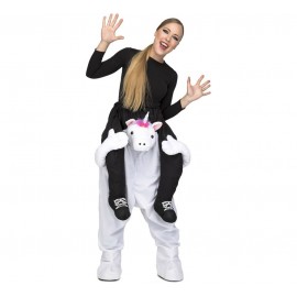 Einhorn-Aufsitzkostüm Für Erwachsene Einhorn-Aufsitzkostüm Für Erwachsene