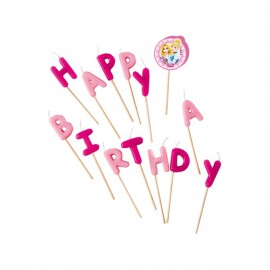 Velas Happy Birthday Princesas Disney Velas Happy Birthday Princesas Disney