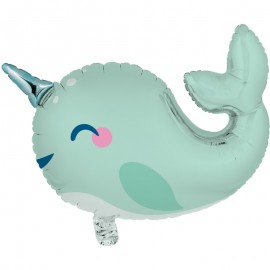Einhorn-Wal Ballon zum Geburtstag Einhorn-Wal Ballon zum Geburtstag