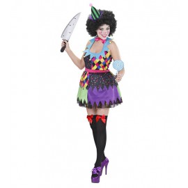 Horror-Clown-Kostüm Für Damen Horror-Clown-Kostüm Für Damen