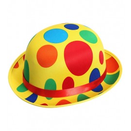 Mehrfarbig gepunkteter Clown-Hut Mehrfarbig gepunkteter Clown-Hut