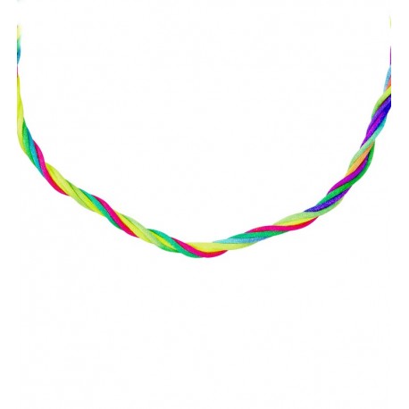Multicolour Halskette 5 Linien Neon