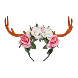 Hirsch-Kranz mit Blumen