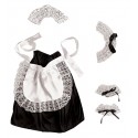 Dienstmädchen Kostüm Set