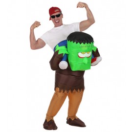 Aufblasbares Monster-Aufsitzkostüm Mit Beatmungsgerät Aufblasbares Monster-Aufsitzkostüm Mit Beatmungsgerät