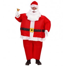 Aufblasbares Weihnachtsmannkostüm Mit Beatmungsgerät Aufblasbares Weihnachtsmannkostüm Mit Beatmungsgerät