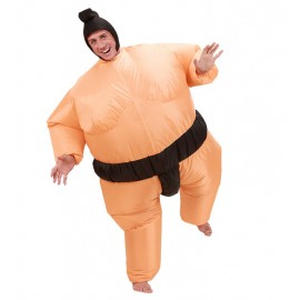 Aufblasbares Sumo-Ringer-Kostüm Mit Beatmungsgerät Aufblasbares Sumo-Ringer-Kostüm Mit Beatmungsgerät