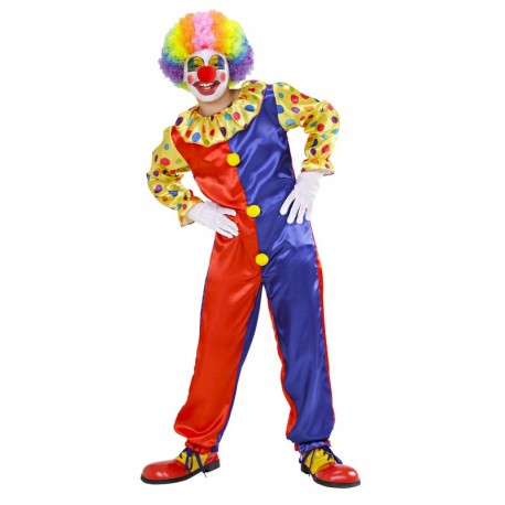 Punkte-Clown-Kostüm Für Kinder