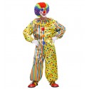 Mehrfarbiges Clownkostüm Für Erwachsene