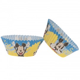 50 Cápsulas Mickey Mouse para Cupcakes 50 Cápsulas Mickey Mouse para Cupcakes