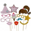 Photobooth-Accessoires Prinzessinnen