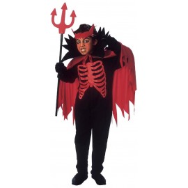Disfraz de Diablo con Costillas Niño Disfraz de Diablo con Costillas Niño
