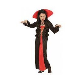 Disfraz Victoriano de Vampiresa para Niña Disfraz Victoriano de Vampiresa para Niña