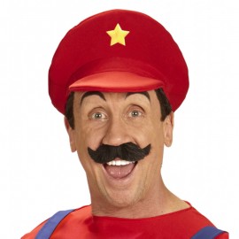 Gorro de Super Mario Adulto Gorro de Super Mario Adulto