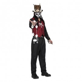 Disfraz de Señor de Calaveras Adulto Disfraz de Señor de Calaveras Adulto