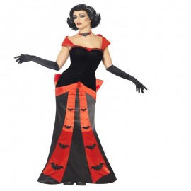 Disfraz de glam vampirisa negro Disfraz de glam vampirisa negro