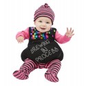 Kostüm Hexe Baby in lila Baby
