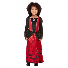 Disfraz de vampiro para niños pequeños rojo y negro Disfraz de vampiro para niños pequeños rojo y negro