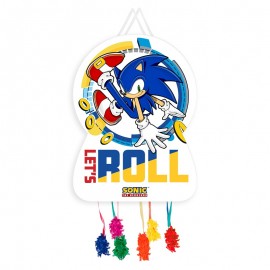 Piñata Sonic Silueta Piñata Sonic Silueta
