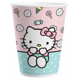 8 Vasos Hello Kitty 200 ml 8 Vasos Hello Kitty 200 ml
